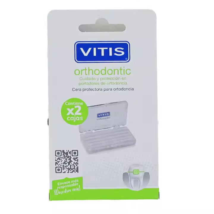 Dentaid Vitis Cera protectora ortodoncia doble envase - 1