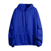 Sudadera De Mujer Con Capucha Y Cremallera De Primavera Otoño Color Sólido Manga Larga Bolsillos Cierre De Cremallera Exteriores - details 36