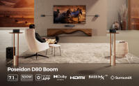 ULTIMEA Poseidon D80 Boom | Barra de Sonido 7.1 con Dolby Atmos | 4 Altavoces Surround | Subwoofer Inalámbrico de 6,5" | Control por App | HDMI eARC - details 0
