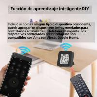 Sensor De Temperatura Y Humedad Universal Tuya Smart WiFi IR Remoto Para Aire Acondicionado TV Compatible Con Alexa Google Home Yandex - details 15
