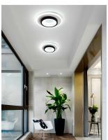 Lámpara De Techo LED Moderna En Tres Colores Para Pasillos Balcones Entradas Y Escaleras Decoración De Hogar Fijación Sobre La Superficie - details 5