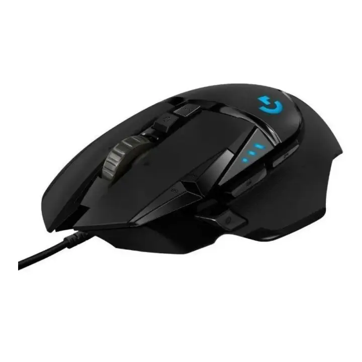 Logitech - Ratón gaming G502 Hero 25600DPI con sensor HERO avanzado, 11 botones programables y sistema de pesas ajustable para control personalizado - 1