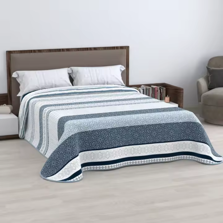 Kytzias - Colcha Bouti Verano Estampada para Camas de 90, 105, 135 y 150 Cm - Poliéster Extrasuave y Transpirable - 1