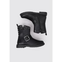 Geox J ECLAIR GIRL K Botas Planas Niña Negro - details 4