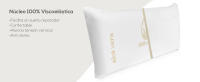 Pack 2 Almohadas Viscoelásticas Aloe Vera | Almohada Ergonómica Cervical Antiestrés Firmeza Media | ViscoAloe - Somnia Descanso - details 2