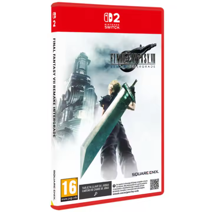 FINAL FANTASY VII REMAKE INTERGRADE NINTENDO SWITCH 2 - Nuevo a Estrenar - PAL España - Square Enix - RPG - Nintendo - 1