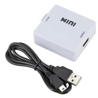 Adaptador Convertidor VGA a HDMI 1080P Compatible Con Audio Para PC Portátil PS3 HDTV Proyector TV Cable HDMI-Compatible - details 3