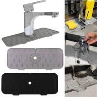 Alfombrilla De Fregadero Ecológica De Silicona Protector De Encimera Absorbente Para Grifo Y Drenaje De Cocina Accesorio Para El Hogar - details 7