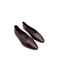 Bailarinas de Piel Sintética para Mujer con Puntera Fina - Manoletinas Planas Básicas Elegantes - details 2