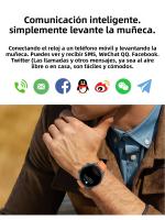 Reloj Inteligente Para Hombres 2025 Con Medición De Presión Arterial Salud Pulsada Terapéutica Uric Acid Lipids Cuidado Del Cuerpo Impermeable - details 28