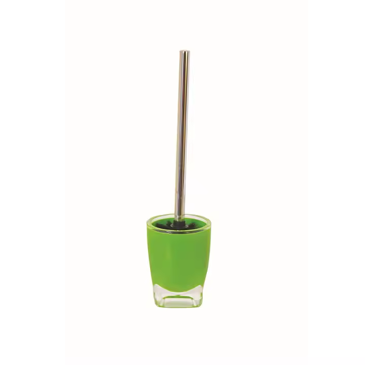 Escobillero MSV de plastico y acero inoxidable en color verde - 1