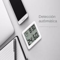 Termómetro Y Higrómetro Digital Ultrafino Para El Hogar Con Pantalla LCD Reloj De Pared Simple Y Smart No Requiere Certificación CE - details 6