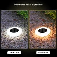 1/4PCS Luz Solar Exterior 14LED Impermeable Para Jardín Patio Pista Decoración De Camping Iluminación De 360° Para Escenario De Verano - details 6