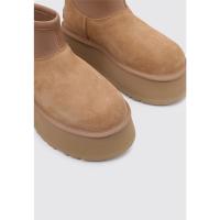 UGG Classic Mini Dipper Botines Con Plataforma Mujer Cuero - details 1