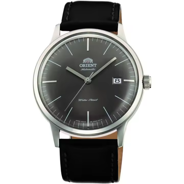 reloj automático hombre Orient Bambino TAC0000CA 40,5mm F6724 30m WR correa de cuero (admite cuerda manual) - 1