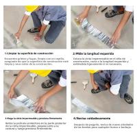 Cinta Adhesiva De Aluminio Con Butilo Para Sellado a Temperatura Alta Resistente Impermeable Para Barco Y Tubos - details 3