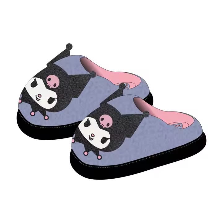Sanrio - Zapatillas De Casa Abierta Hello Kitty Kuromi Talla 36/37 (2300006998_T3637-C73) - 1