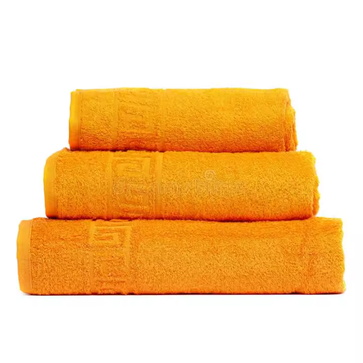 ARISE SHOP-Set de Toalla 3 Piezas 80% algodón,20%poliéster,Gran absorción, 500 g / m2, súper Suave, (1 Pieza 30x50; 1 Pieza 50x100; 1 Pieza 70x140) - 1