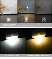 Lámpara De Noche LED Con Sensor De Movimiento Luz De Armario Inalámbrica Para El Borde De La Cama Iluminación De Armario Y Escaleras Batería Incluida - details 8