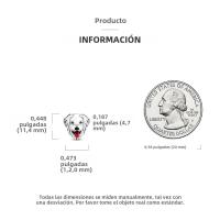 Encantos De Viaje Para Café Plata Charms Para Perros Y Gatos Corazón De Cuentas Adecuados Para Pulsera Original DIY Tendencia Clásica Vintage Romántica - details 238