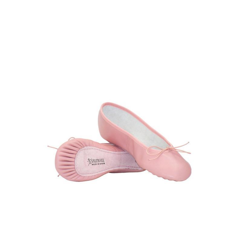 Zapato Baile Valeball - Niña - Suela Plana - Modelo Ballet - Color Rosa