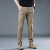 Pantalones Casuales Para Hombre 98% Algodón Gris Caqui Trabajo Pantalones De Oficina Talla Grande Moda Coreana Y2k Ropa De Marca Jogger Cargo - details 19