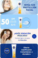 NIVEA SUN FP 50 Protección Facial Antimanchas Antiedad con Q10 - Pack ahorro de 3 unidades. Protección UV alta - details 0