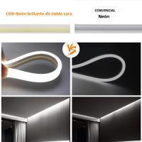 Tira De Luz LED COB Doble Lado Impermeable Flexible 12V 24V 320LEDs Alta Densidad Iluminación Lineal 0.5-20M Para Decoración De Interiores - details 6