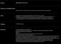 ASUS Prime B860-PLUS-CSM - Placa Base Intel Socket LGA 1851, ATX, Memoria 4xDDR5, PCIe 5.0 x16 SafeSlot, 3xPCIe 4.0 M.2, 2.5Gb Ethernet, HDMI, DisplayPort, USB 20 Gbps, USB 5 Gbps Tipo-C - details 0