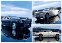 Modelo De Coche Rolls Royce Phantom a Escala 1:32 Metal Con Luz Y Sonido Puertas Abiertas Función De Retroceso Regalo Para Niños - details 12