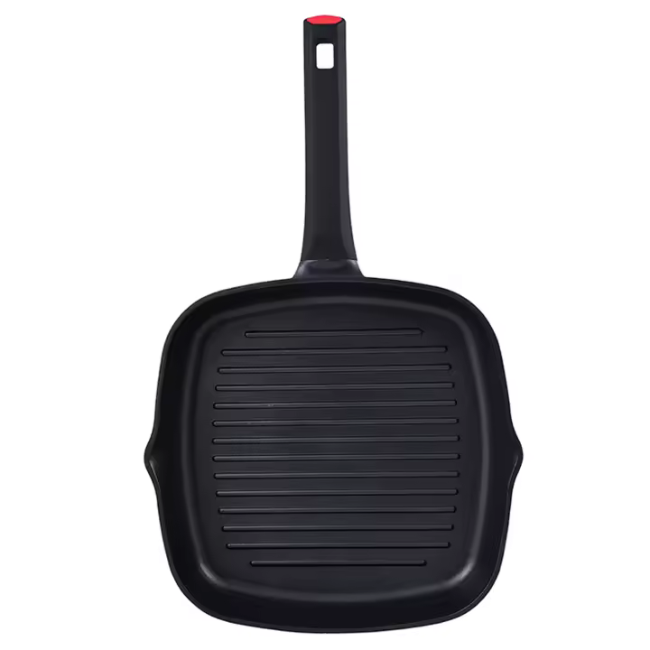 San Ignacio Sartén Asador 28x28x5 Cm Aluminio Fundido Inducción Energy Antiadherente PPG Xylan Plus - 1