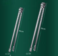 Pinzas De Asado De Acero Inoxidable Para Camping Y Cocina ExtraLargas 45CM Herramienta De BBQ Resistentes Al Calor Fáciles De Limpiar - details 2