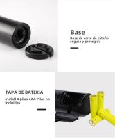 Abrepuertas Eléctrico Para Vino Y Cerveza Recargable Con Batería Y USB Aparato De Sacacorchos De Acero Inoxidable Accesorio De Cocina - details 8