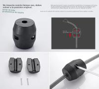 Grifo De Cocina De Acero Inoxidable 304 Con Mangue Pull out 360 Grados Tope Único Roce De Cera Grifo De Piscina Con Cabezal De Rociador - details 6