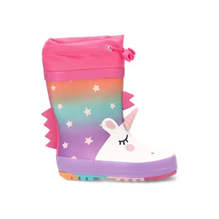 Bota Y Botin Agua Bubble Bobble - Niña - Suela Plana - Modelo C1898 - Color Fucsia - 1