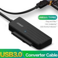 Cable Convertidor De Disco Duro USB 30 Tipo C a SATA Adaptador UASP Compatible Con Windows Linux Mac Android - details 0