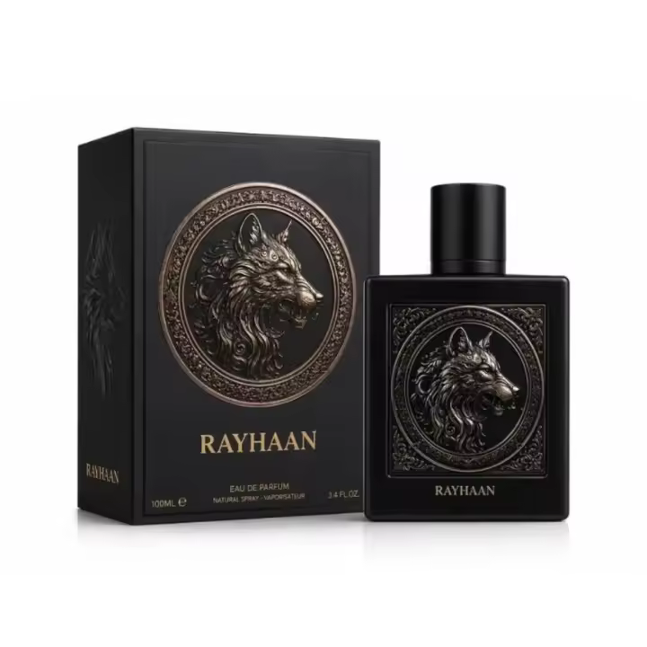 Perfume Arabe 100% Original Wolf Rayhaan Hombre 100 ml – Esencia Oriental Intensa y Elegancia de Lujo - 1