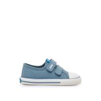 Zapatillas de lona niño MUSTANG 49049 C14565 SNEAKERS DOS VELCROS BAREFOOT AZUL CLARO 37708 26V - details 0