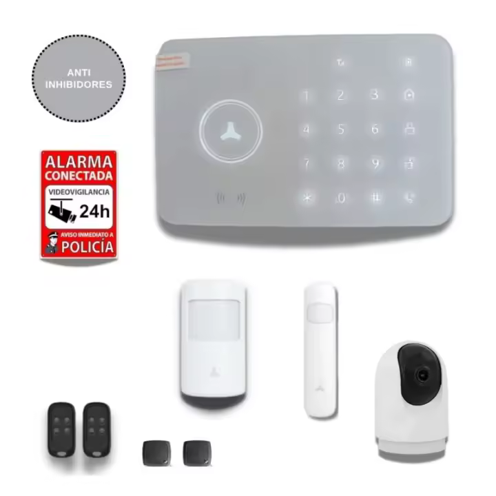 ALARMA SIN CUOTAS ANTI INHIBIDORES ALARMASHOUSE - 1