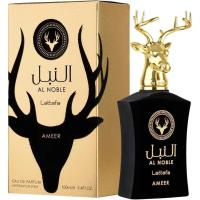 Al Noble Ameer Lattafa Eau de Parfum 100 ml · Perfume Masculino Árabe de Lujo · Fragancia Amaderada y Especiada con Toques Orientales · Aroma Intenso de Larga Duración y Alta Proyección · Perfume Premium para Hombre - details 0