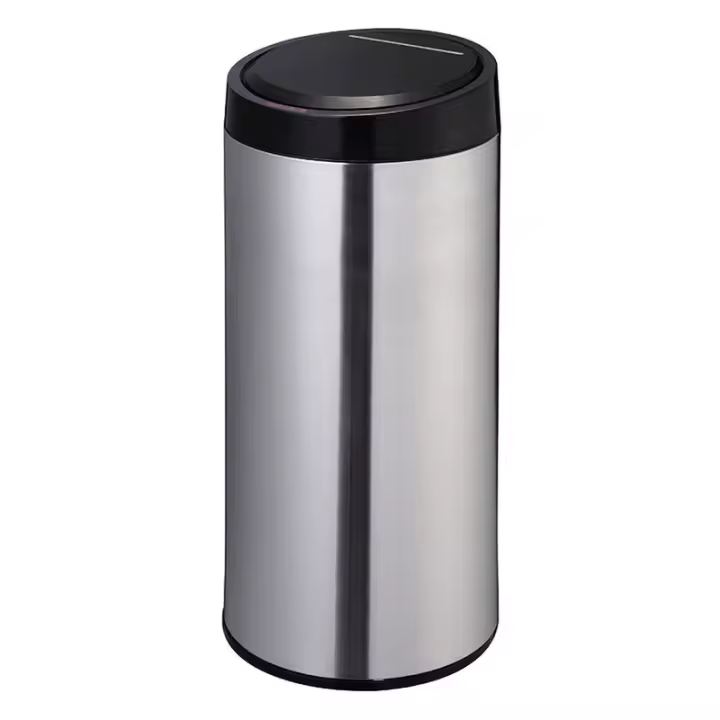 HABITEX 226Y300 - Cubo basura inox/negro con sensor - 1