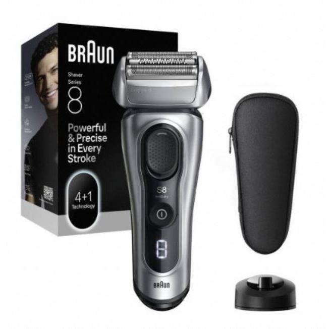 Braun Series 8 8517s - Afeitadora Eléctrica para Hombre con Recortadora de Precisión y 4+1 Elementos de Afeitado, Producto Europeo con Garantía Oficial.