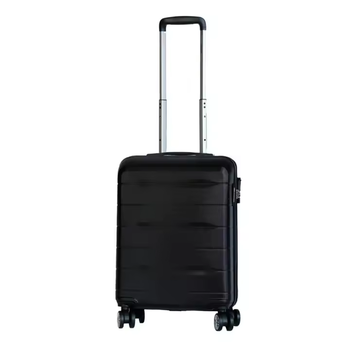 Maleta de Cabina Atenea Negra 55x40x20 cm - Maletas Tony - Equipaje de Mano Rígido con 4 Ruedas Giratorias 360° y Candado de Combinación - 1