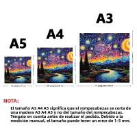 Puzzle De Madera Para Adultos En Forma De Dragón Juego De Rompecabezas De Animal Único Para Familia Y Amigos - details 2