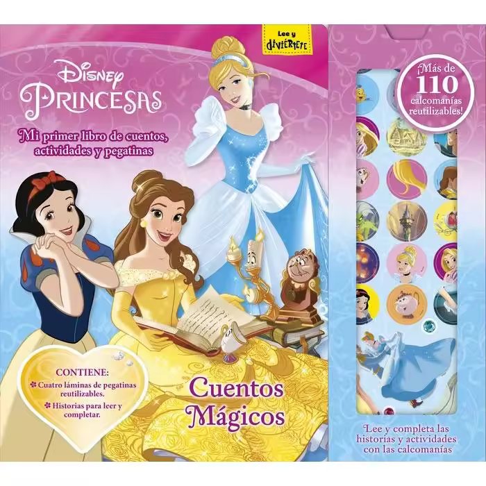 Libro PRINCESAS CUENTOS MAGICOS Editorial LIBROS DISNEY Tapa dura - 1
