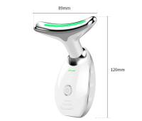 Masajeador EMS para el estiramiento de la piel del Cuello, dispositivo de Belleza PARA LA ELIMINACIÓN DE Arrugas, Doble mentón, therapy de luz roja, máquina de estiramiento Facial, cuidado de la piel - details 1