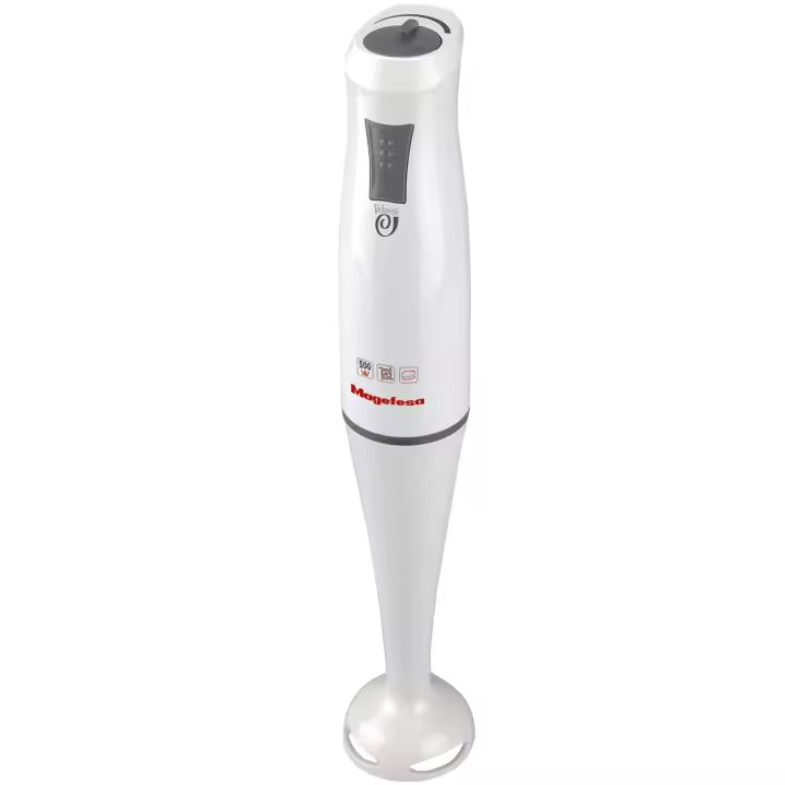 MAGEFESA VELOUTE Batidora de Mano de 500W + Vaso Medidor de 700ml, Desmontable y con Mango Ergonómico, Velocidad Regulable - 1