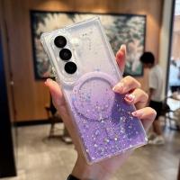 Funda De Teléfono Transparente Con Estrellas Y Brillo Magnética Para Samsung Galaxy Z Fold 8 Ultra Fold 8 7 6 5 Compatible Con Magsafe Para Carga Inalámbrica - details 15