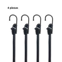 Cordón Elástico Extra Fuerte Para Exteriores 2/4/6Pcs 100cm/39.37 Pulgadas Bungee Cords Latex Alta Elasticidad Correa Elástica Para Tents - details 4