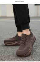 Zapatos De Diario Para Hombre Suela De Goma Plana Transpirable Y Duradera Zapatillas De Exterior Con Diseño Minimalista Talla Verdadera Para Verano - details 18